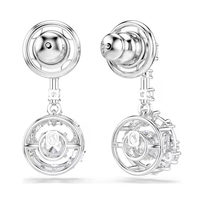 Pendientes Swarovski Constella Baño Rodio y Cristales Blancos 5738194