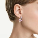 Pendientes Swarovski Ariana Grande Libélula Baño Rodio y Cristales Multicolor 5749185
