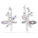 Pendientes Swarovski Ariana Grande Libélula Baño Rodio y Cristales Multicolor 5749185