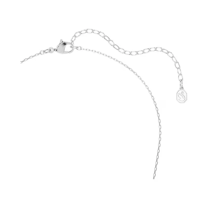 Gargantilla Swarovski Idyllia Flecha Baño Rodio y Cristales Blancos 5737293
