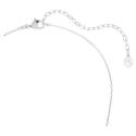 Gargantilla Swarovski Idyllia Flecha Baño Rodio y Cristales Blancos 5737293