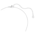 Gargantilla Swarovski Hipérbola Baño Rodio y Cristales Blancos 5737064