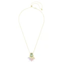 Gargantilla Swarovski Gema Baño Oro y Cristales Multicolor 5741587