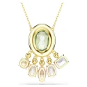 Gargantilla Swarovski Gema Baño Oro y Cristales Multicolor 5741587