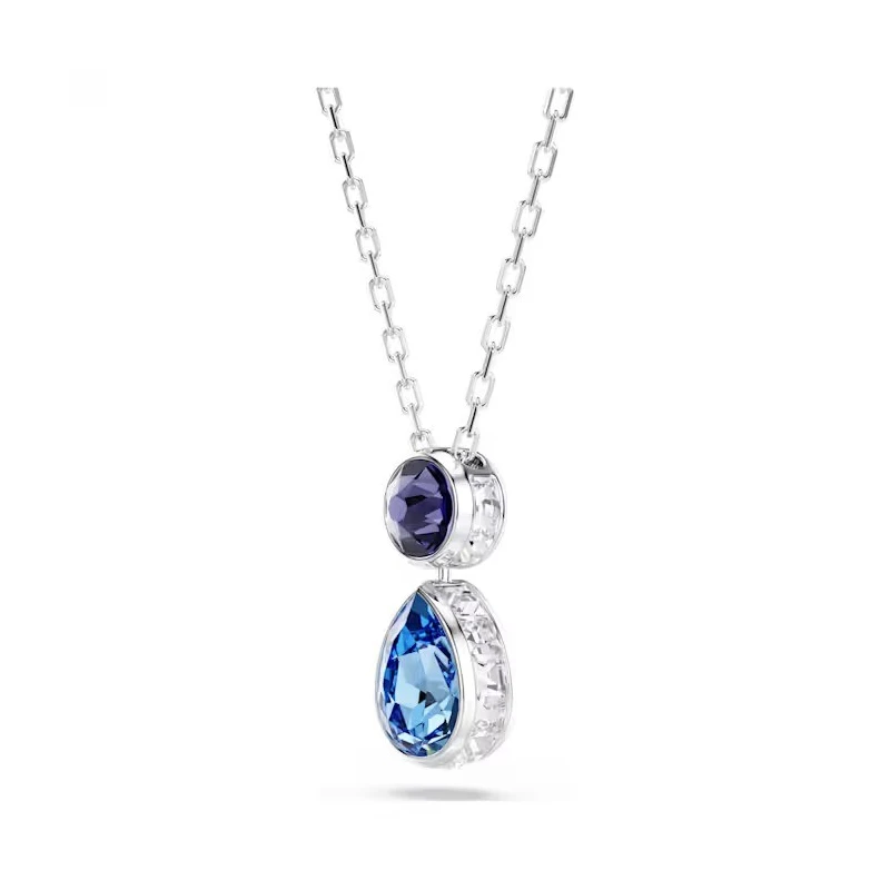 Gargantilla Swarovski Chroma Baño Rodio y Cristales Multicolor 5738473
