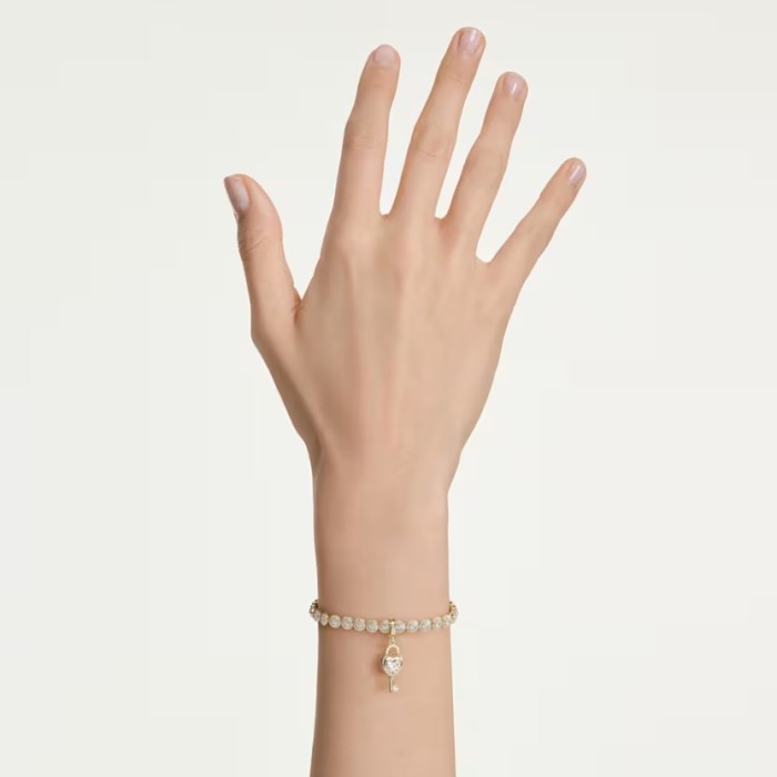 Charm Colgante Swarovski Idyllia Llave Baño Oro...