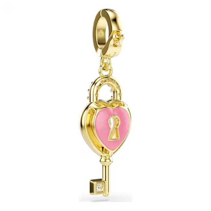 Charm Colgante Swarovski Idyllia Llave Baño Oro...