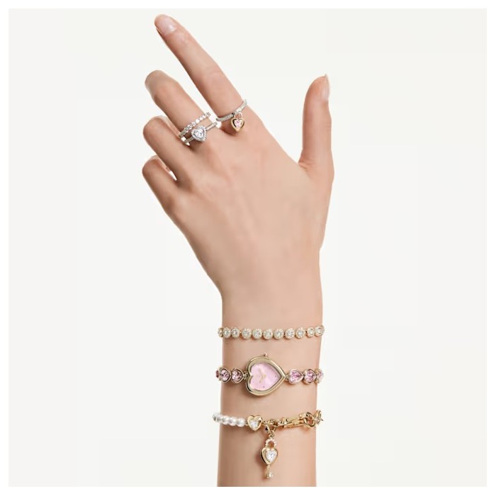 Charm Colgante Swarovski Idyllia Llave Baño Oro...