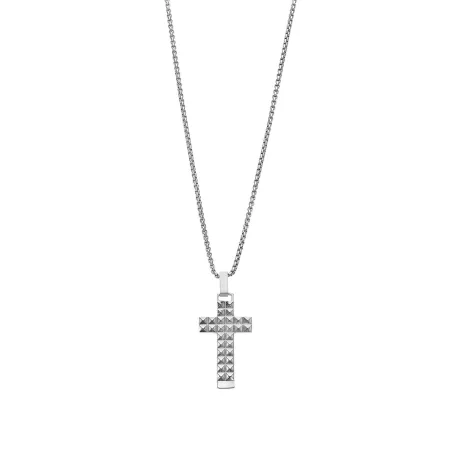 Collar Lotus Style Cruz Acero Inoxidable Hombre LS2552-1/1