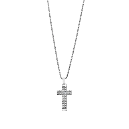 Collar Lotus Style Cruz Acero Inoxidable Hombre LS2552-1/1