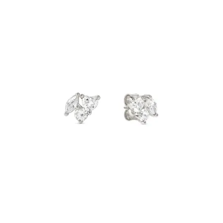 Pendientes Nomination Colour Wave Plata y Circonitas Blancas 149887/031