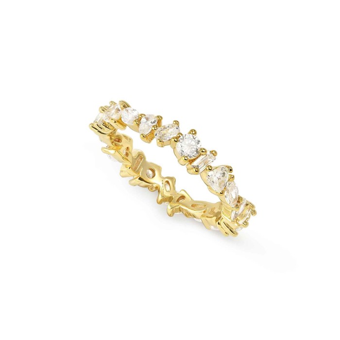 Anillo Nomination Colour Wave Plata Baño Oro y...