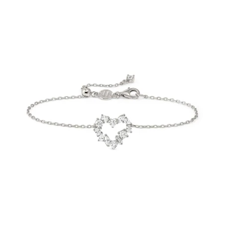 Pulsera Nomination Colour Wave Plata y Corazón Circonitas Blancas 149892/031