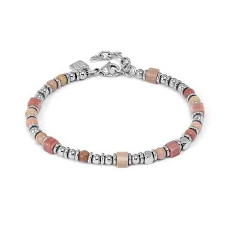 Pulsera Nomination Instict Style Bola plata y Piedras Jade Rosa 027935/090