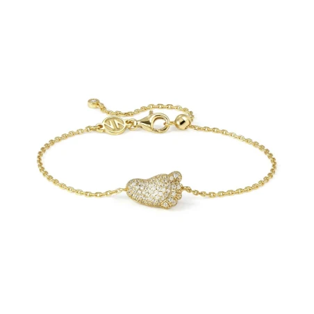 Pulsera Nomination Lifeproerty Luna Plata Baño Oro y Circonitas Blancas 242711/022