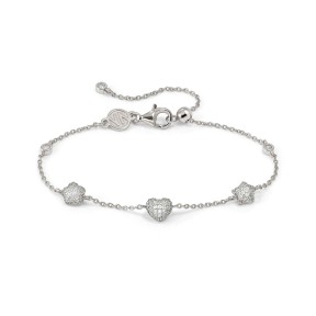 Pulsera Nomination Lifepoetry Flor, Corazón y Estrella...