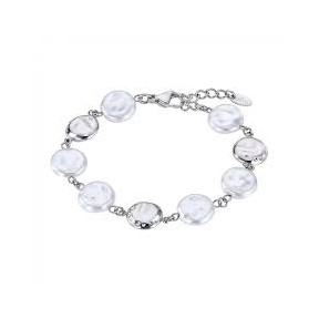 Pulsera Lotus Style Acero y Perlas Mujer LS2563-2/2