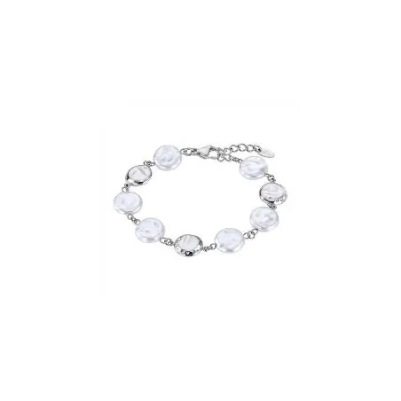 Pulsera Lotus Style Acero y Perlas Mujer LS2563-2/2