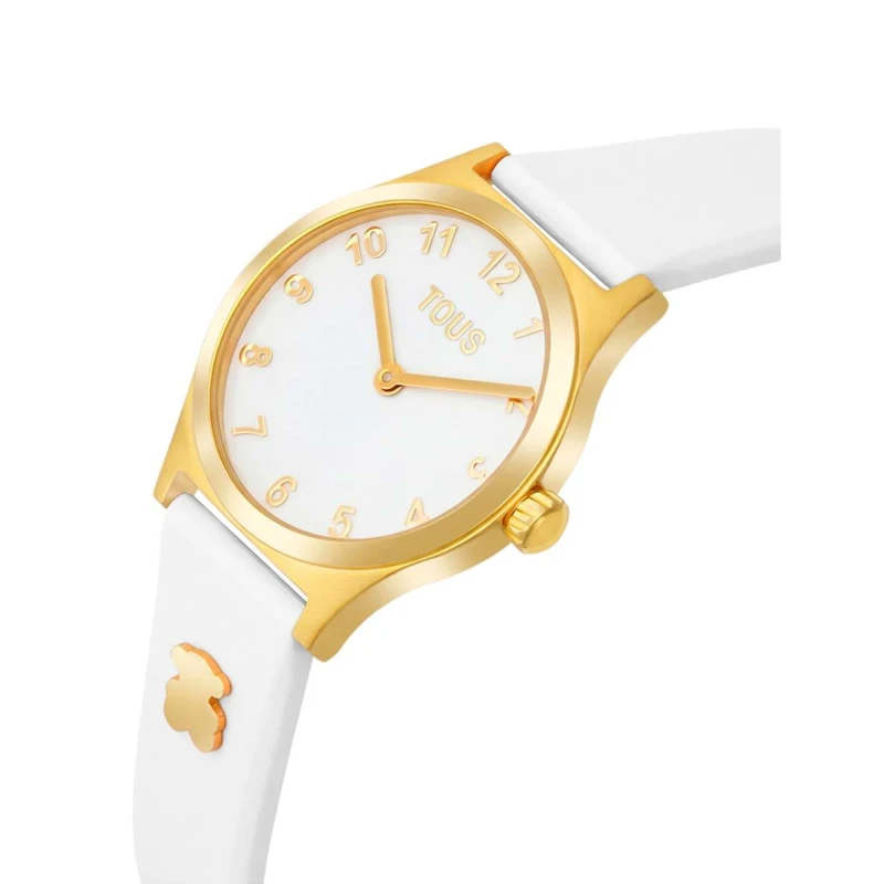 Reloj TOUS Watches Epic Icon Charms Dorado y Blanco Analógico Niña 3000148900