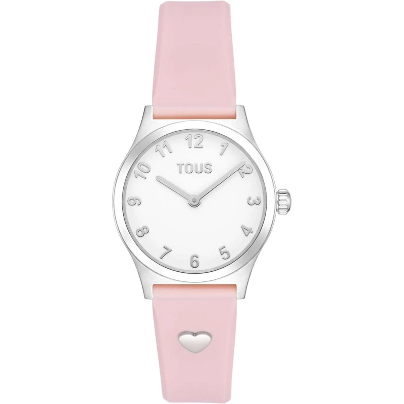 Reloj TOUS Watches Epic Icon Charms Plateado y Rosa Analógico Niña 3000148900