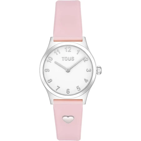 Reloj TOUS Watches Epic Icon Charms Plateado y Rosa Analógico Niña 3000148900