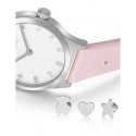 Reloj TOUS Watches Epic Icon Charms Plateado y Rosa Analógico Niña 3000148900