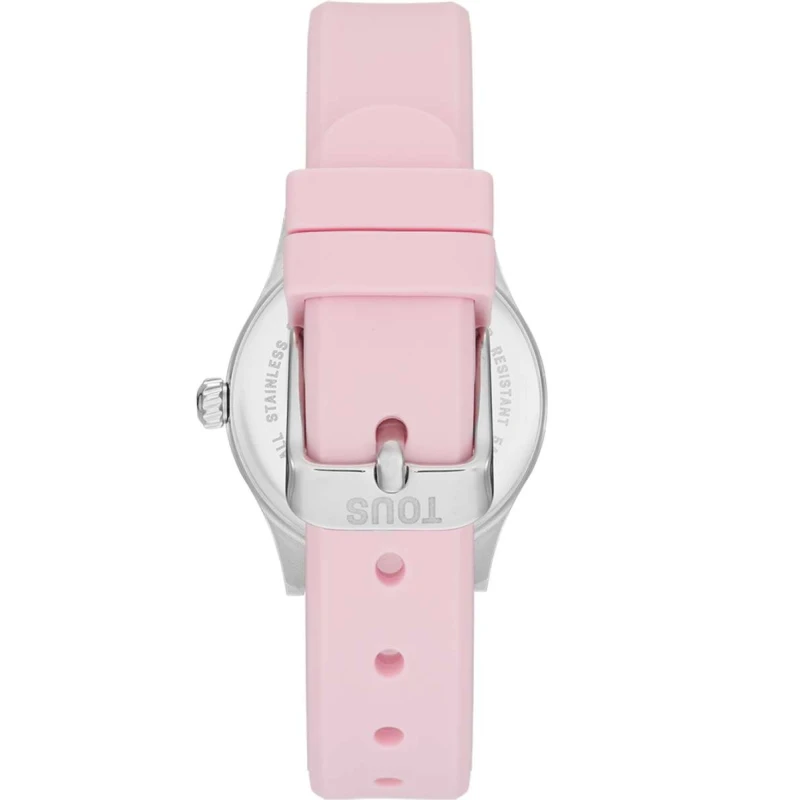 Reloj TOUS Watches Epic Icon Charms Plateado y Rosa Analógico Niña 3000148900