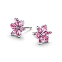 Pendientes Pandora Flor Herbario Rosa Brillante 292633C02
