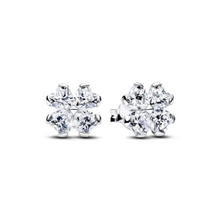 Pendientes Pandora Trébol de la Suerte Brillantes 294500C01