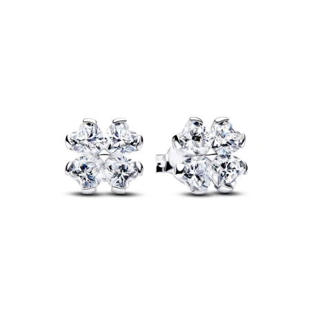 Pendientes Pandora Trébol de la Suerte Brillantes 294500C01