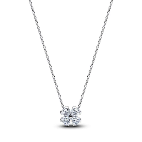 Collar Pandora Trébol de la Suerte Brillante 394502C01