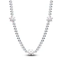 Collar Pandora Tenis Flores Rosa 394561C01