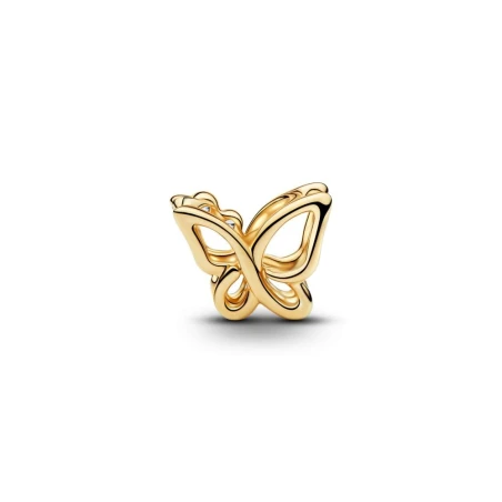 Charm Pandora Mariposa Calada Baño Oro 764369C01