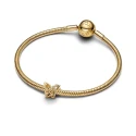 Charm Pandora Mariposa Calada Baño Oro 764369C01