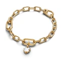 Charm Colgante Pandora Trébol Blanco de la Suerte 764564C01