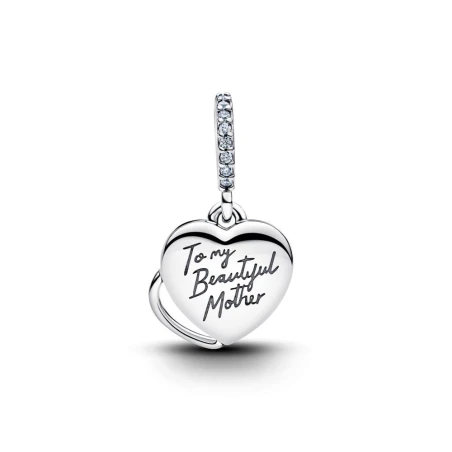 Charm Colgante Pandora Doble Corazón 794456C01