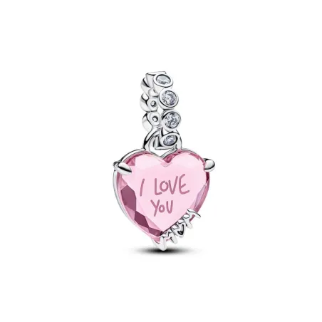 Charm Colgante Pandora Corazón "I LOVE YOU MOM" 794464C01