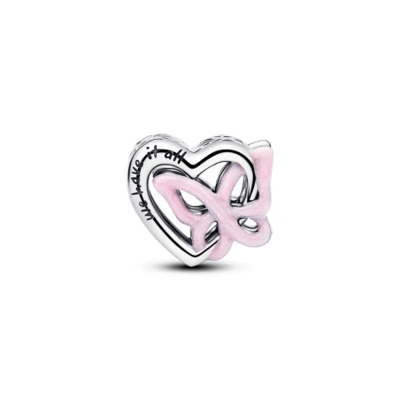 Charm Pandora Corazón y Mariposa Entrelazados 794475C01
