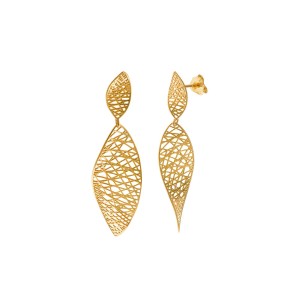 Pendientes Salvatore Marquesa Caladas Filigrana Plata...