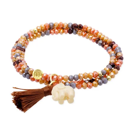Pulsera Marina García Zen Sahara y Elefante 91288UE