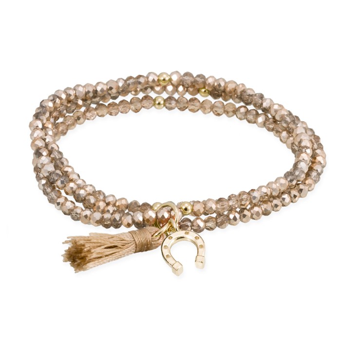 Pulsera Marina García Zen Oro y Herradura Plata...