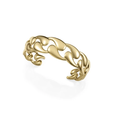 Pulsera Viceroy Fashion Rígida Acero Baño Oro 75416P01012 