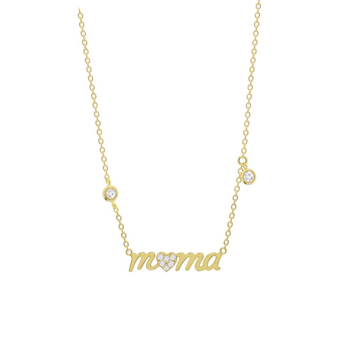 Collar Lotus Silver Mamá Plata Baño Oro y...