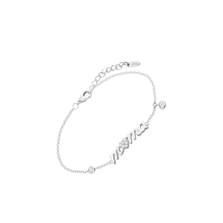 Pulsera Lotus Silver Mamá Plata Baño Rodio LP3948-2/1
