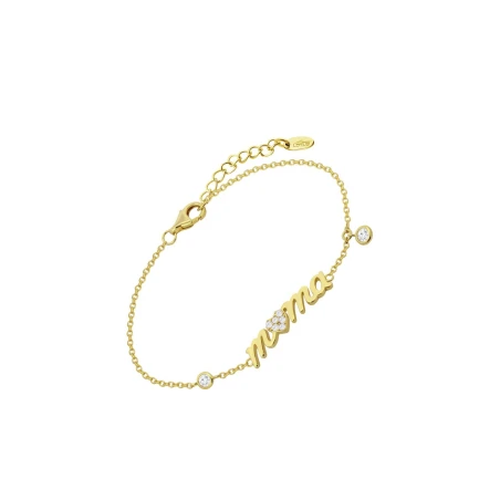 Pulsera Lotus Silver Mamá Plata Baño Oro LP3948-2/2