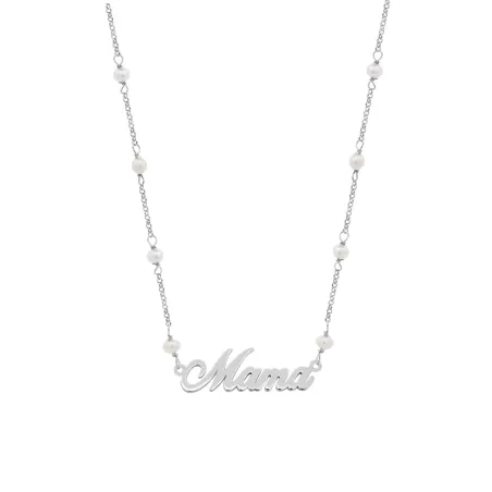 Collar Lotus Silver Mamá Plata y Perlas LP3949-1/1