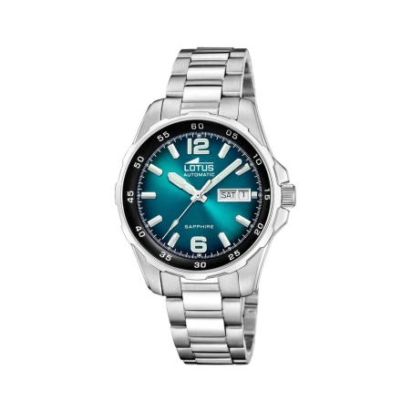Reloj Lotus Plateado y Azul Automático Hombre 18997/1