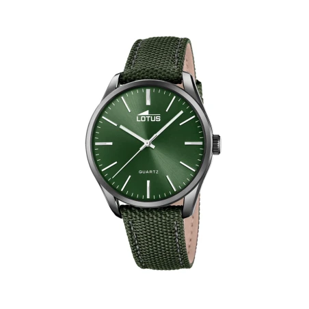 Reloj Lotus Minimalist Verde Analógico Hombre 19070/1