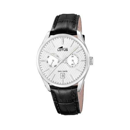 Reloj Lotus Multifunction Collection Plateado y Negro Hombre 19073/1
