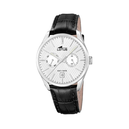 Reloj Lotus Multifunction Collection Plateado y Negro Hombre 19073/1